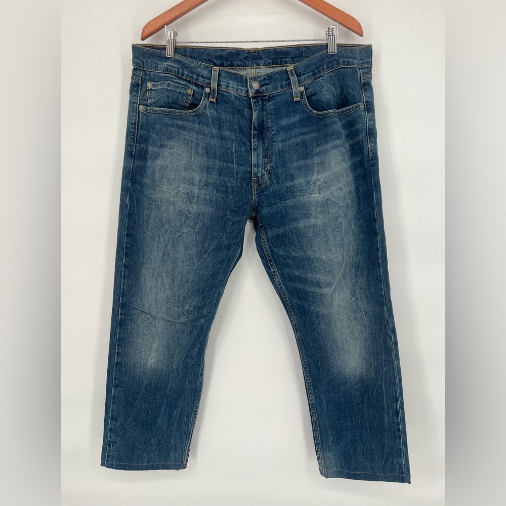 Levi's 502 Men's Straight Blue Jeans Size 36x30